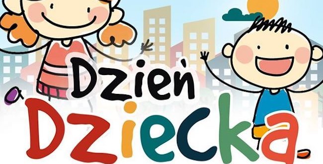 Baner z dziećmi Dzień Dziecka